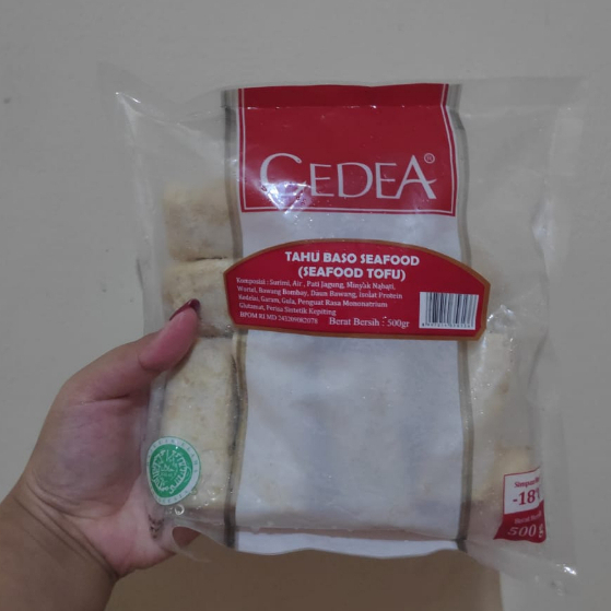 

Cedea Tahu Baso Seafood (Seafood Tofu) 500 gr