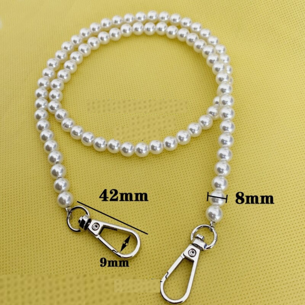 AnekaBenang - Rantai Mutiara 120 CM / Pearl Chain DIY