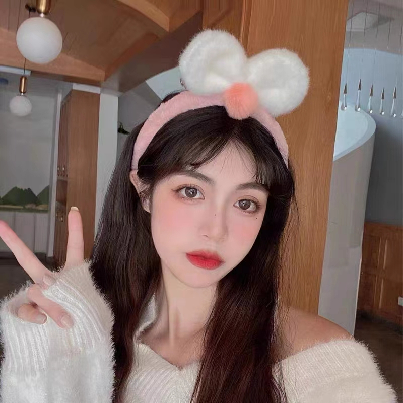 Bando Bandana Pita Lucu Aksesoris Rambut Wanita Daily Fashion Korean Import