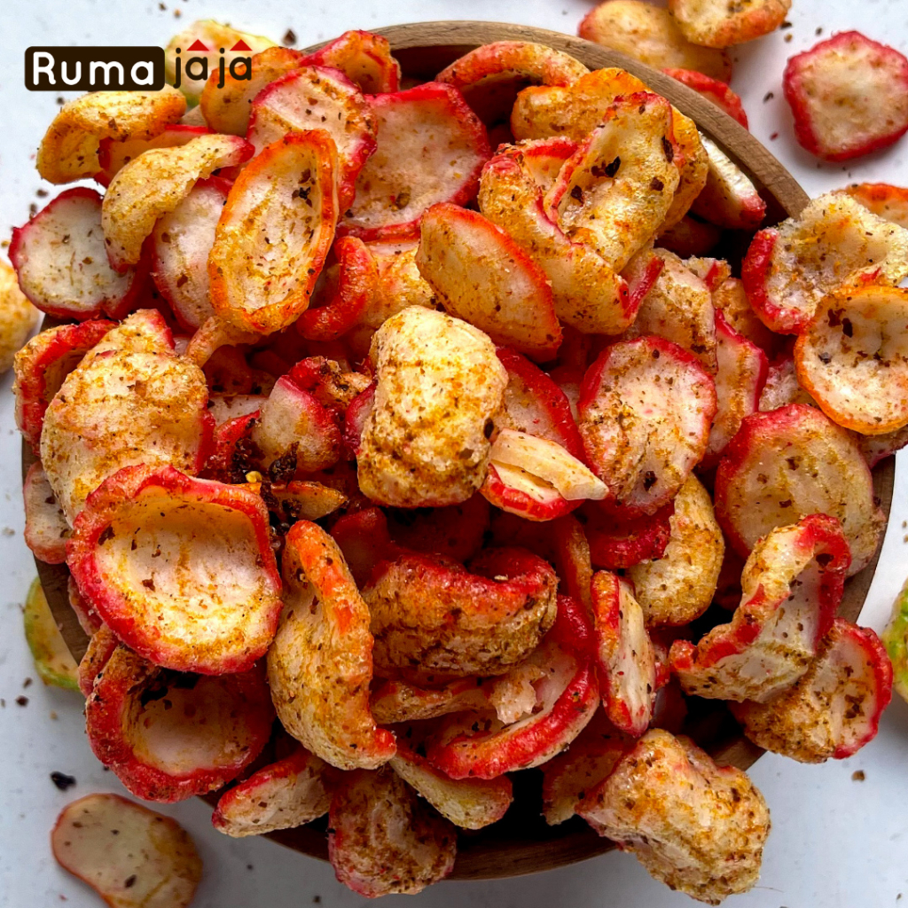 

Snack Kiloan / Kerupuk Seblak / 250 gram / Makanan Ringan /Jajan / Enak / Murah / Renyah / Seblak