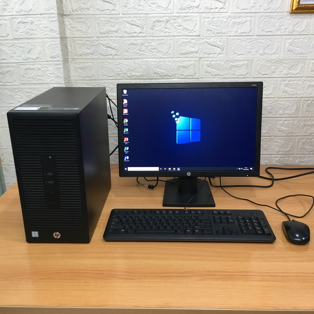 Fullset Komputer HP Core i5 Gen 6 DDR4 HP 280 G2 MT Murah Siap Pakai