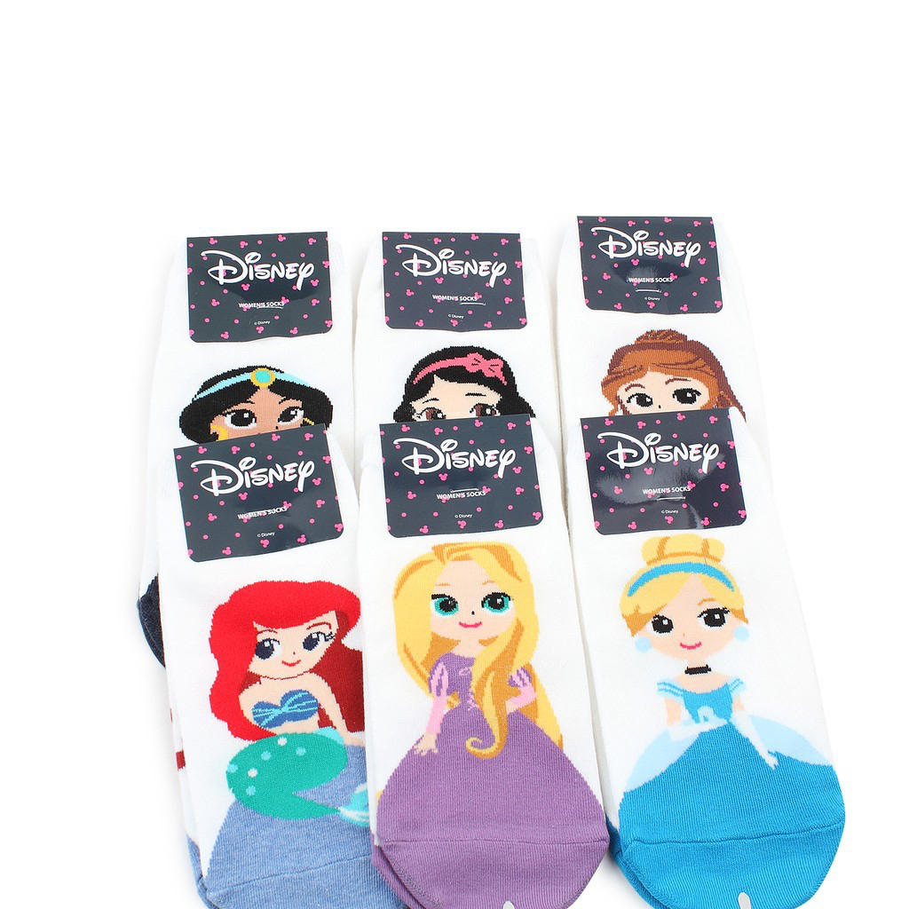 kaos kaki kaus kaki pendek disney girl princess