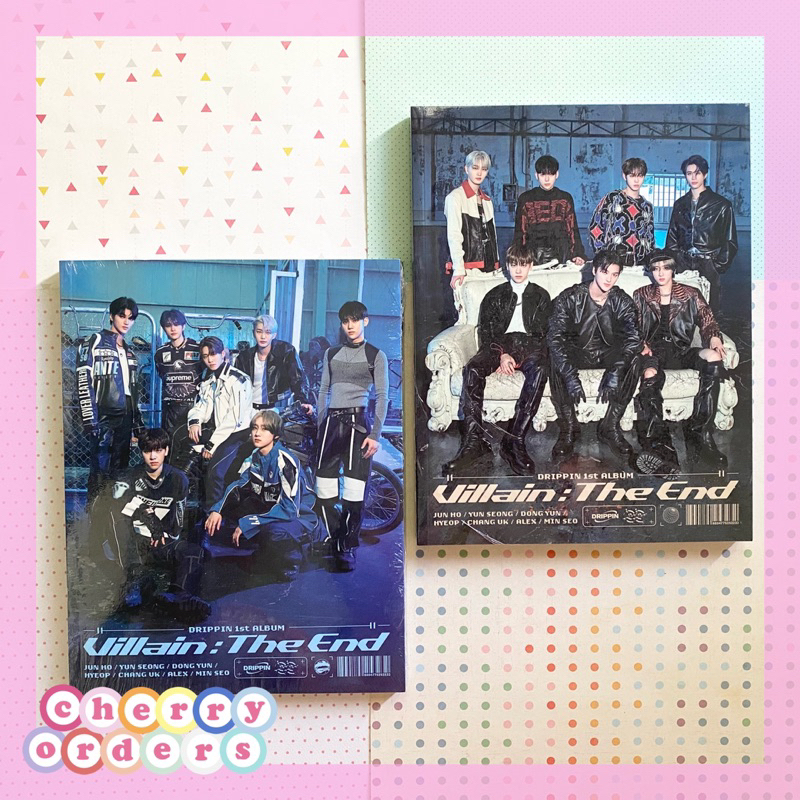 (SEALED) DRIPPIN 1st Album : Villain The End