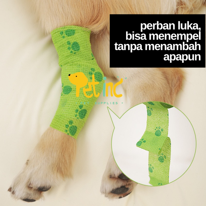 Pet elastic bandage anti dirty