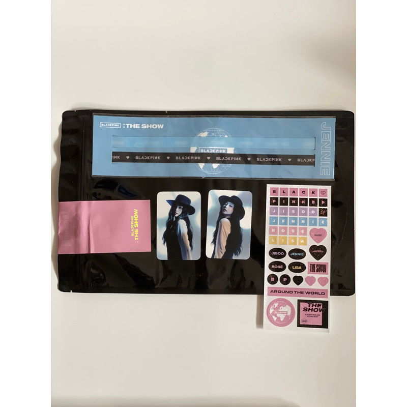 BLACKPINK THE SHOW DIY PHONE KIT JENNIE PHOTOCARD ONLY