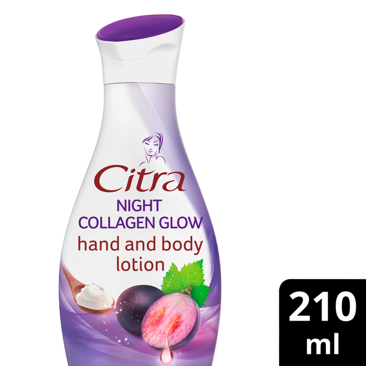 Jual Citra Night Collagen Glow Hand & Body Lotion 210ml Shopee Indonesia