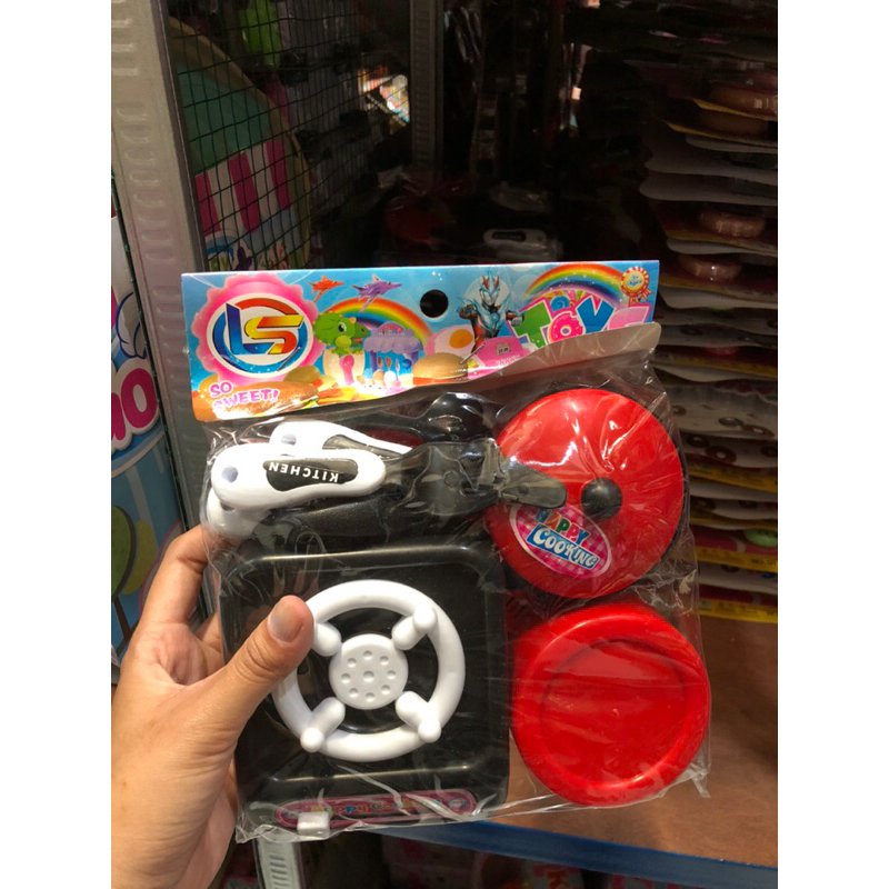 MAINAN MASAK MASAKAN BAGUS LUCU HITAM MERAH LM 9 LM 10