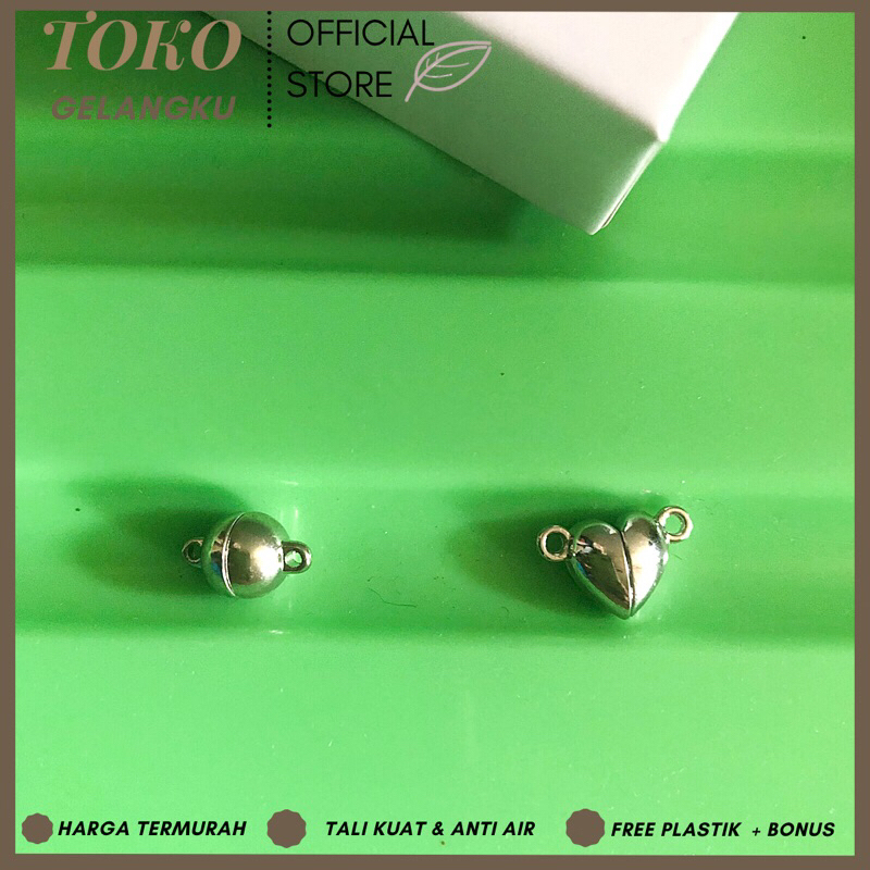 tambahan magnet utk gelang / harga per sepasang magnet ya