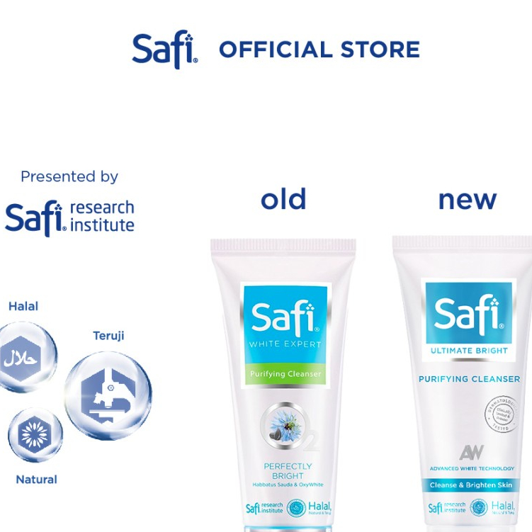 SAFI ULTIMATE BRIGHT PURIFYING CLEANSER - 50GR