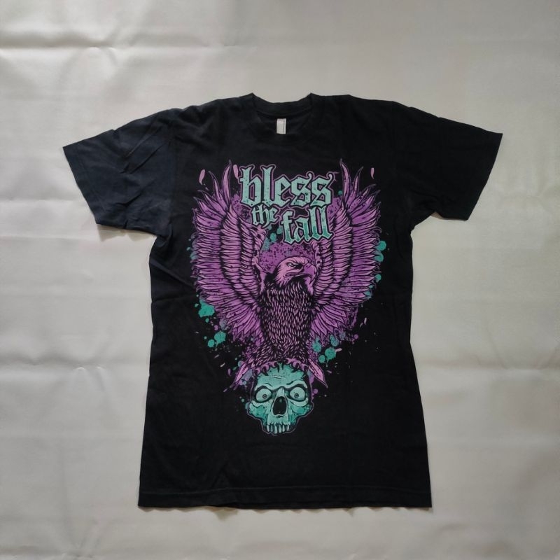 Tshirt Kaos Band. American Apparel - Bless The Fall. Second Branded Original