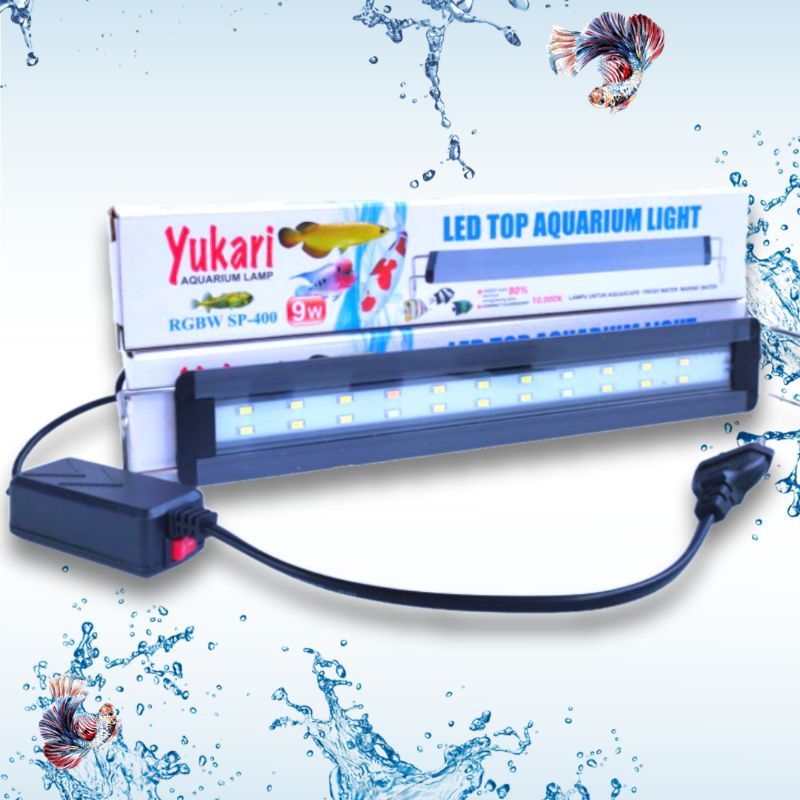 Lampu led aquarium aquascape YUKARI RGBW SP 400