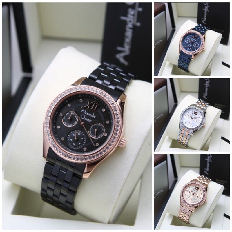JAM TANGAN WANITA ALEXANDRE CHRISTIE AC 2496