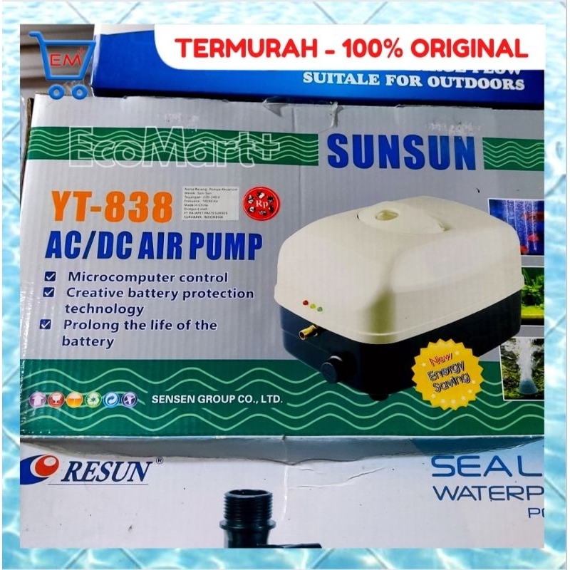 Aerator ACDC Sun Sun YT 838 Air Pump