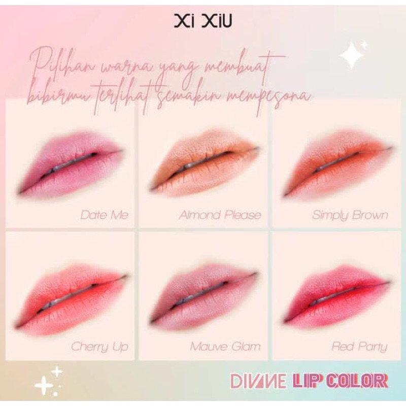 Xi Xiu Divine Lip Color Lipstick Matte