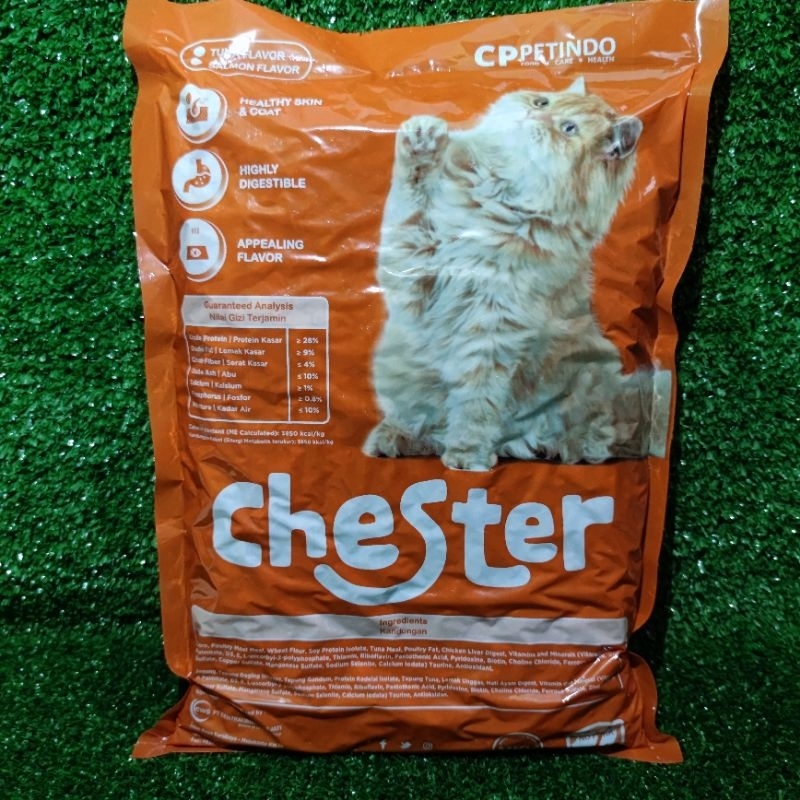 Makanan Kucing Chester Tuna 1kg Dryfood Cat 1Kg
