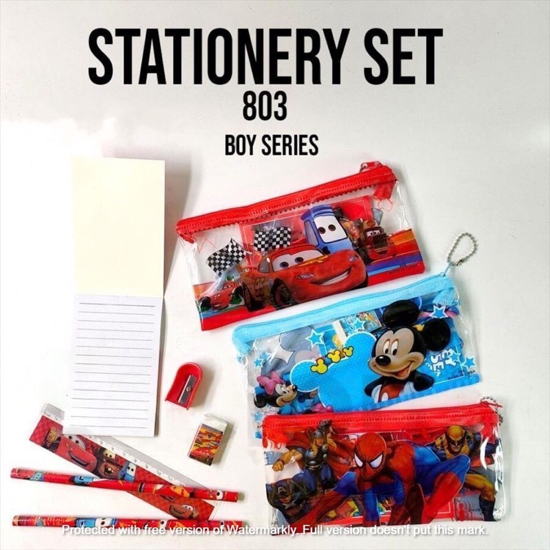 

STATIONERY SET ALAT TULIS LENGKAP 7in1/ alat tulis lengkap murah