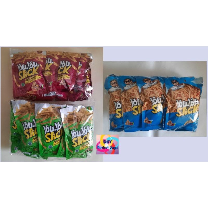 Jual Snack You You Stik Bisa Mix Mikako And Ulala Dapat 20 Biji Bisa