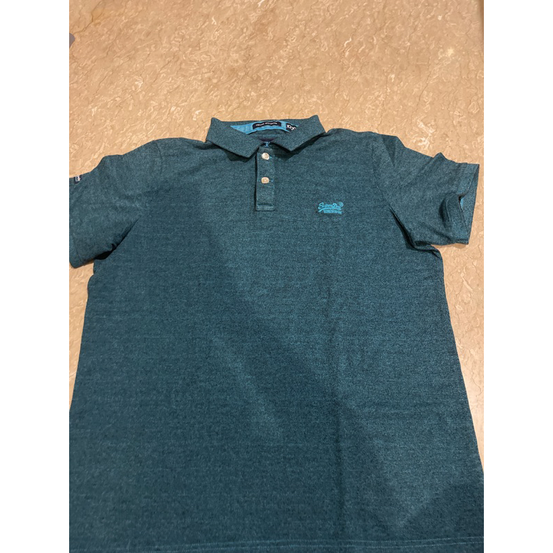 Original Superdry polo shirt preloved man size XXXL