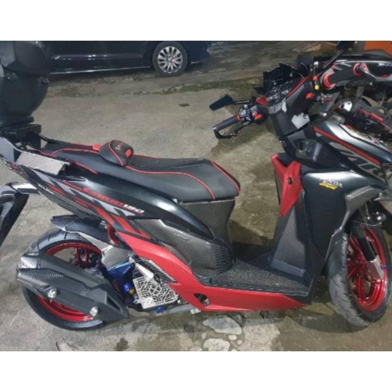 Sarung Kulit Jok Vario 125 150 110 New Vario 160 Modifikasi