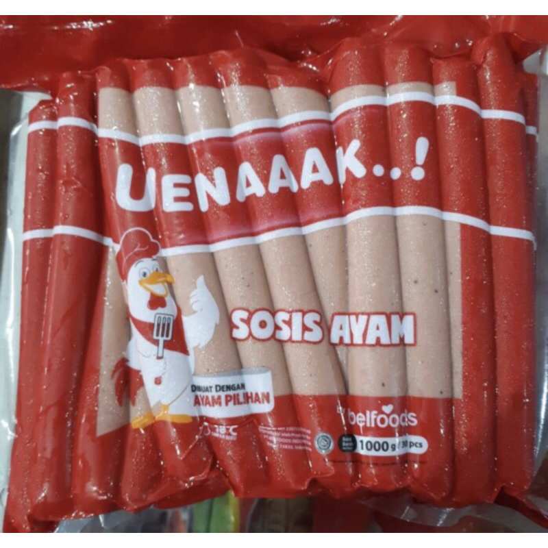 

Belfoods Uenak Sosis Ayam 1kg