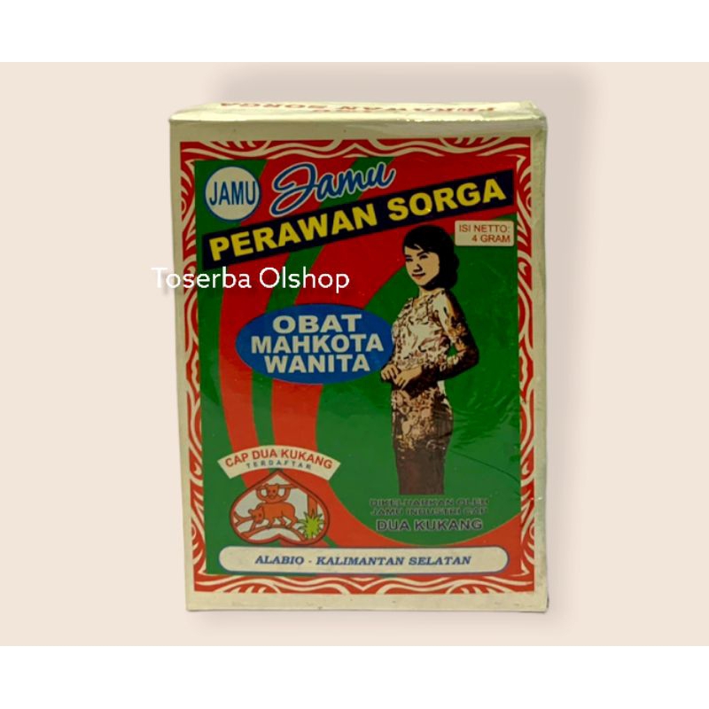 

jamu perawan sorga (1box 12 bungkus)