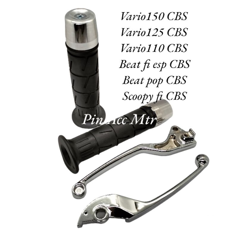 Paket Handle Variasi Cp Crome Motor Vario110 CBS Vario125 CBS Vario150 CBS Beat Esp CBS Beat Pop CBS Scoopy fi CBS/Beat Old Beat Esp Non CBS Beat Pop Non CBS Beat Carbu  Vario110 Carbu /Mio soul Mio Sporty Mio Smile Xeon Rc X-Ride