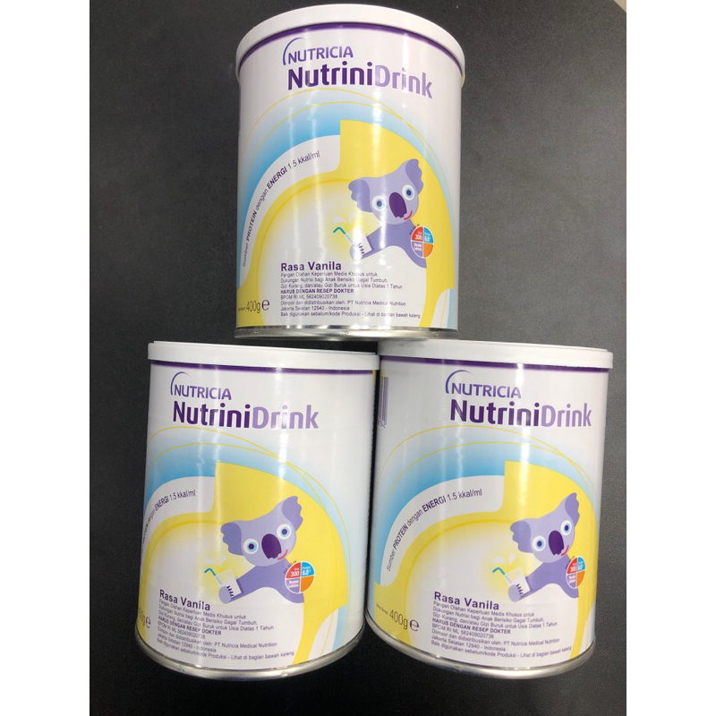 susu nutrinidrink 400gr