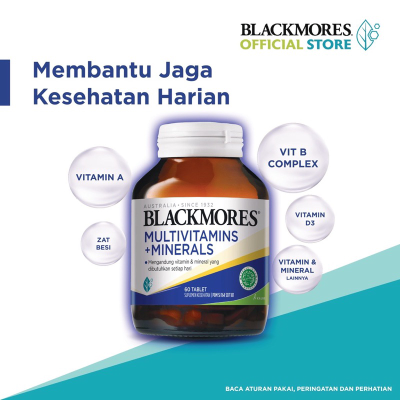 Blackmores Multivitamins + Minerals (30)