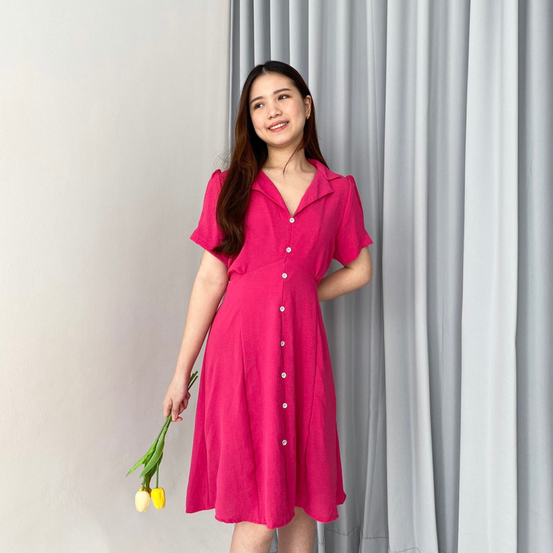 Cleta Dress | Korean Mini Dress Casual