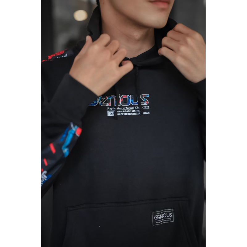 Sweater Hoodie Genius 3D