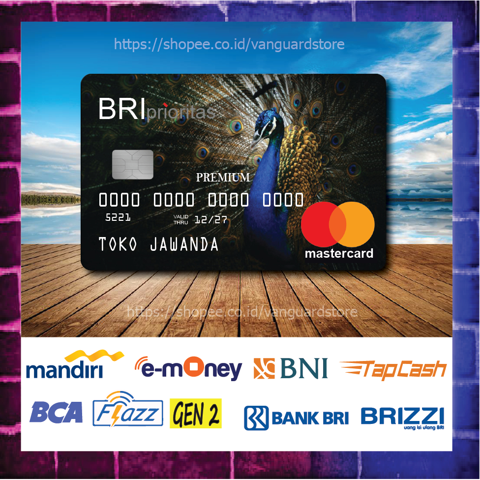 KARTU E MONEY E TOLL BRI PRIORITAS MASTRCARD CREDIT EMONEY MANDIRI FLAZZ BCA BNI TAPCASH BRIZZI BRI