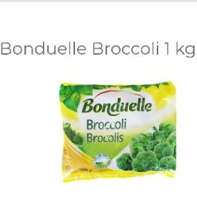

bonduelle Broccoli Floret 40/60 1 kg