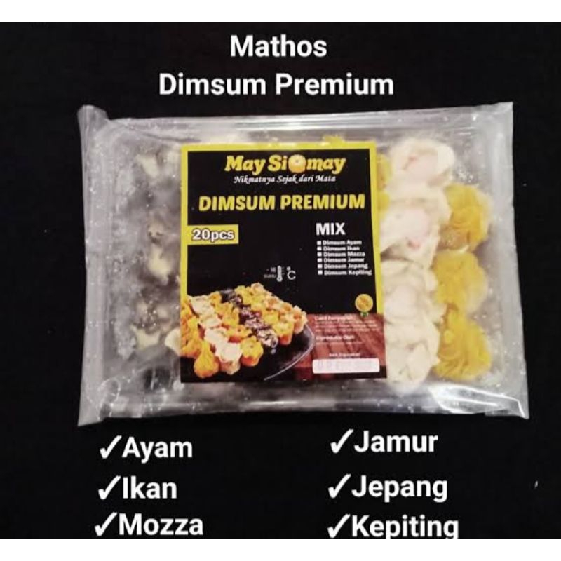 Dimsum Premium May Siomay/Dimsum Premium/Dimsum/ Premium Siomay/Dimsum Mathos/Siomay Mathos/Dimsum