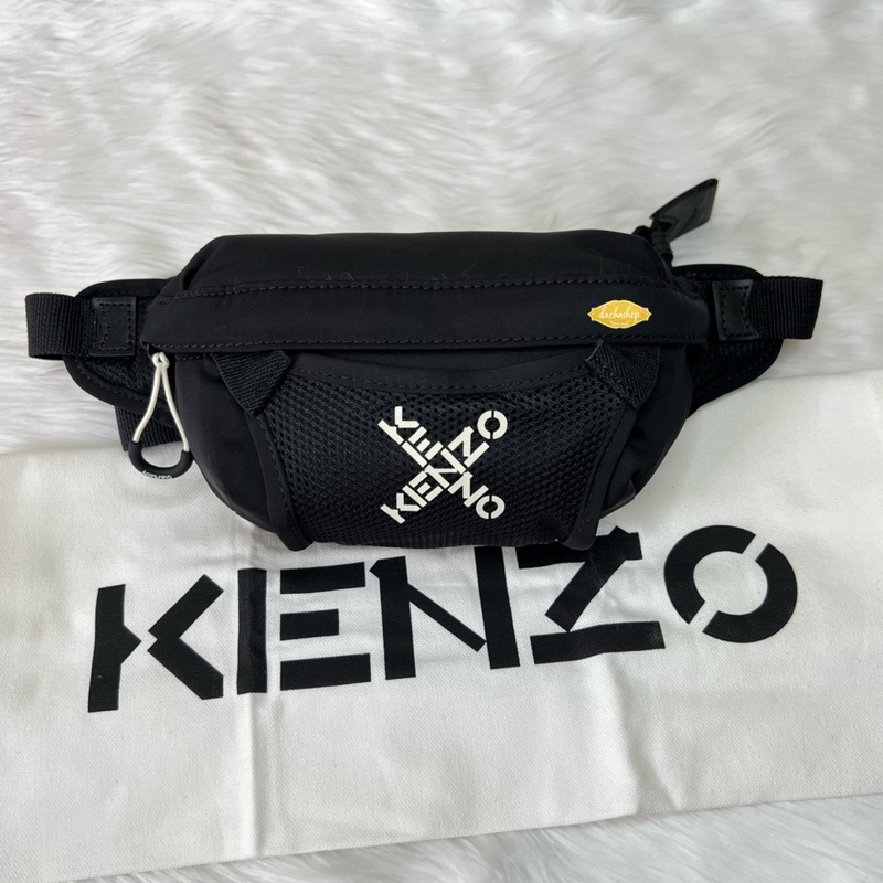 Jual Kenzo Mini Belt Bag Black Shopee Indonesia