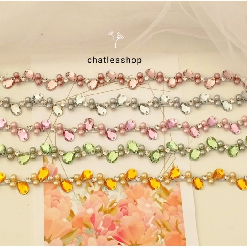 payet rangkai bisa utk bagian leher dan pinggang