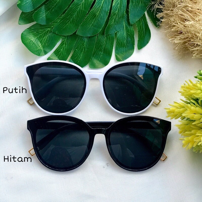 Kacamata Hitam dan Putih/Kacamata Fashion/ Kacamata Wanita
