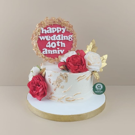 

BUNGA ARTIFICIAL UK 15CM / CAKE ANNIVERSARY / KUE ULANG TAHUN