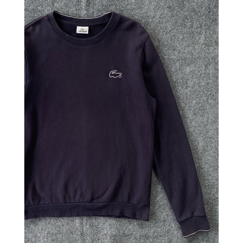 CREWNECK LACOSTE SECOND BRANDED ORIGINAL
