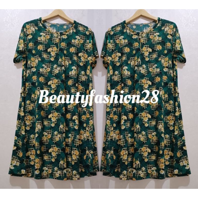 DASTER ALMA BAJU ATASAN WANITA MAT JERSEY KOREA SUPER JUMBO DRES/S MAYUNG