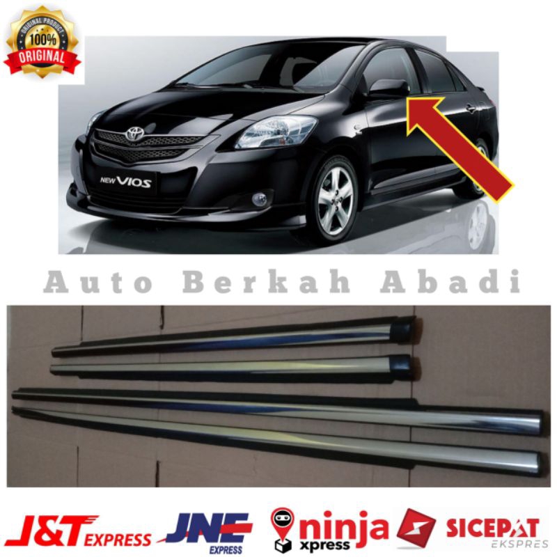 Jual Weather Strip Vios Gen Karet Plipit Kaca Luar Vios Gen Shopee Indonesia