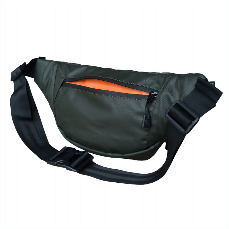 Waist bag premium waterproof tas pinggang premium anti air tas selempang pria eibe [ ARMY ICARUS ]