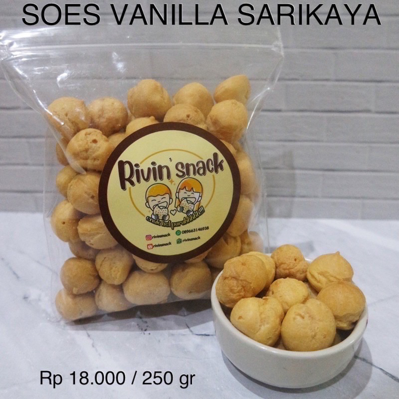 

SOES CREAM VANILLA PREMIUM 200gr (MERK SARIKAYA) SUS MANIS