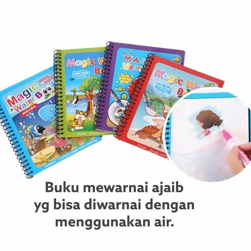 

Magic water book ajaib 1 buku+1 pena