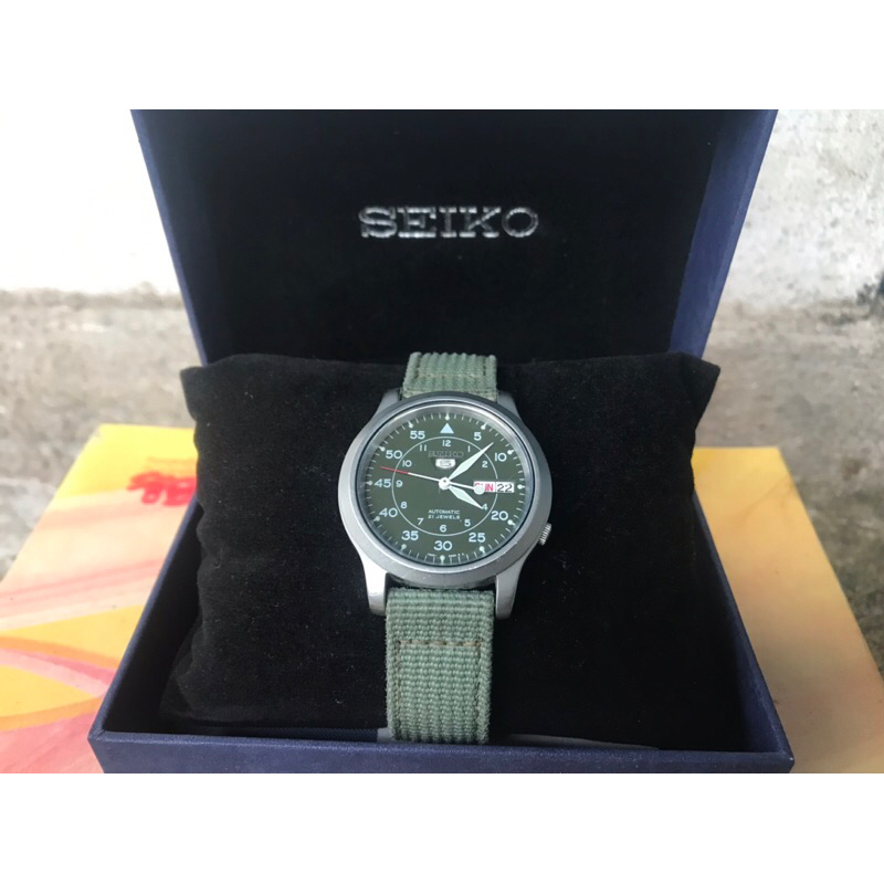 SEIKO 5 AUTOMATIC SNK805K2 Army