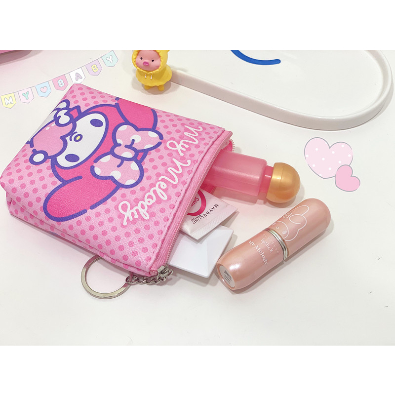 Dompet Koin Sanrio Cinnamoroll Badzmaru Pompompurin My Melody Kuromi