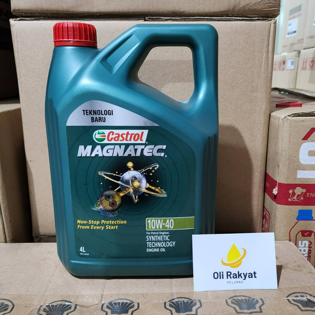 OLI CASTROL MAGNATEC SAE 10W-40 4L | 4 Liter