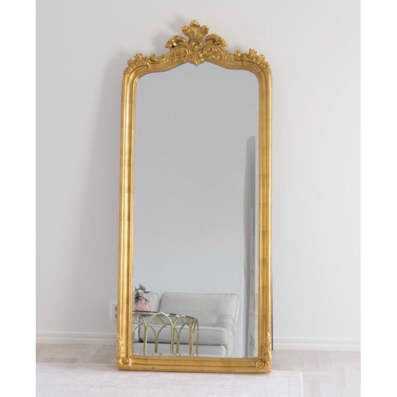 standing mirror full body 90x200 mahogani wood