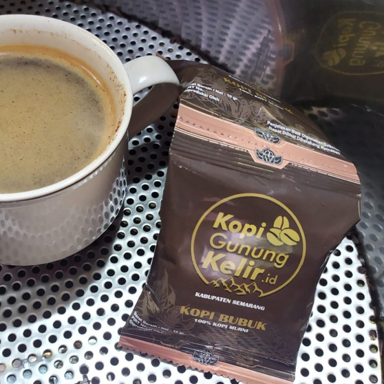 

Sachet Robusta Kelir Javanese Coffee Kopi Gunung Kelir Semarang Original