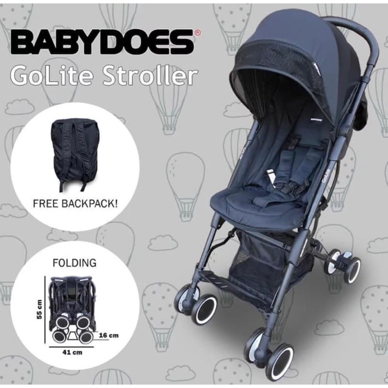 Preloved Babydoes Golite Stroller
