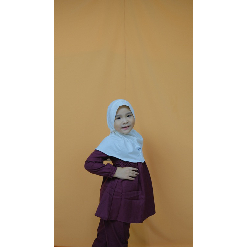 Kazel Twins Maira Naura Tunic Set Edition / Setelan Anak Perempuan - Tunik Anak 1-9 Tahun